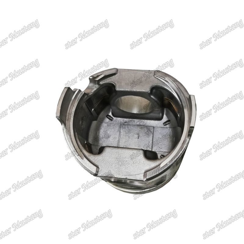 พิสตัน 4TNE106 ไม่มีวาล์ว พิมพ์ 123900-22080 สําหรับ Yanmar ส่วนซ่อมเครื่องยนต์ดีเซล