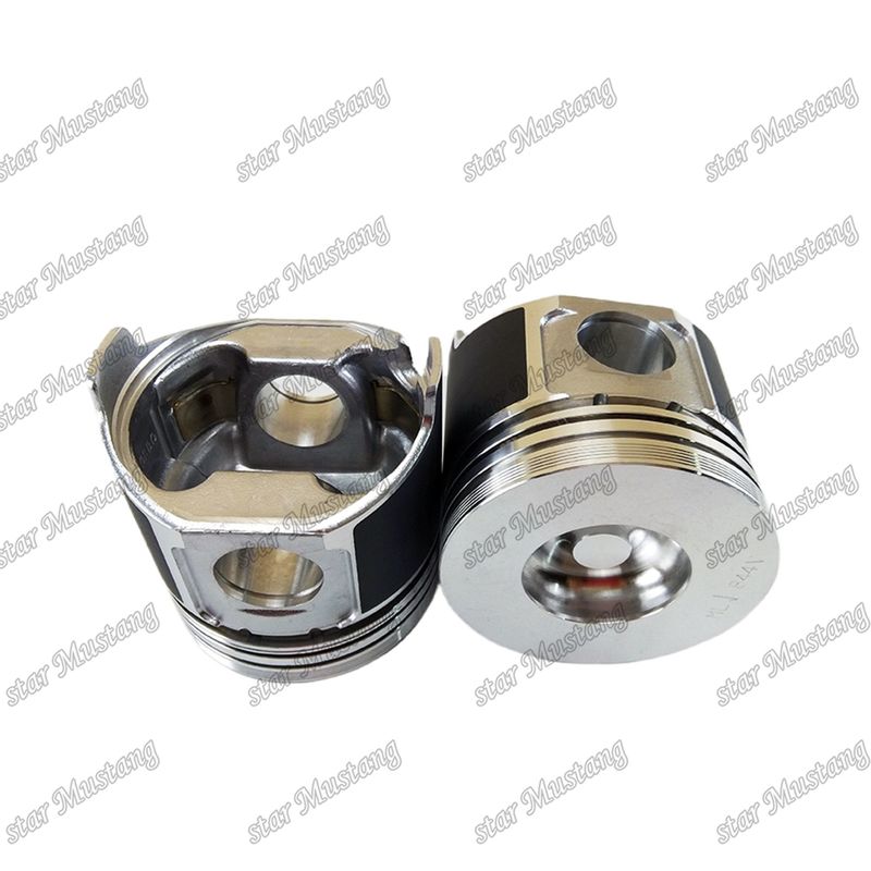 พิสตัน S4D84E-5 4TNV84 ความสูง 84 มม ห้องเผาไหม้ ขนาด 41.3 มม 129508-22080 สําหรับ Yanmar เครื่องยนต์ดีเซล ซ่อมชิ้นส่วน