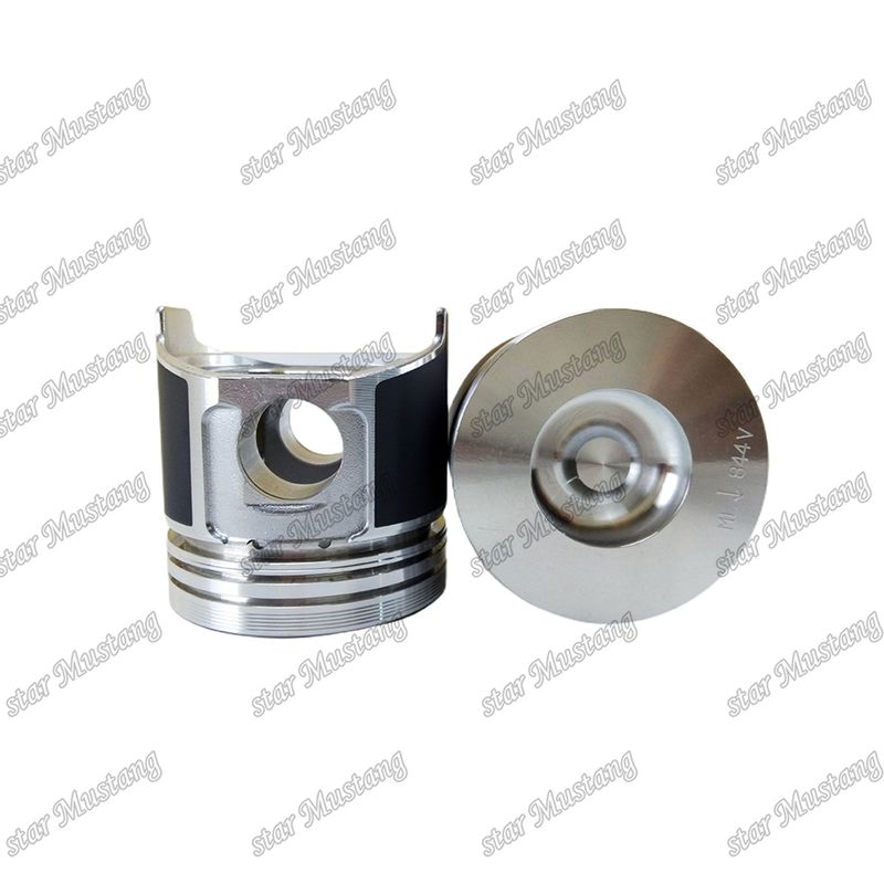 พิสตัน S4D84E-5 4TNV84 ความสูง 84 มม ห้องเผาไหม้ ขนาด 41.3 มม 129508-22080 สําหรับ Yanmar เครื่องยนต์ดีเซล ซ่อมชิ้นส่วน