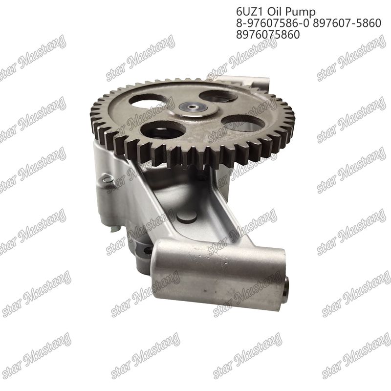 ปั๊มน้ํามัน 6UZ1 8-97607586-0 897607-5860 8976075860 สําหรับอะไหล่เครื่องยนต์ Isuzu