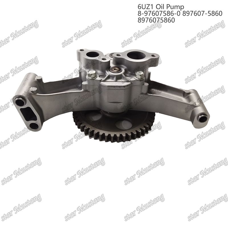 ปั๊มน้ํามัน 6UZ1 8-97607586-0 897607-5860 8976075860 สําหรับอะไหล่เครื่องยนต์ Isuzu