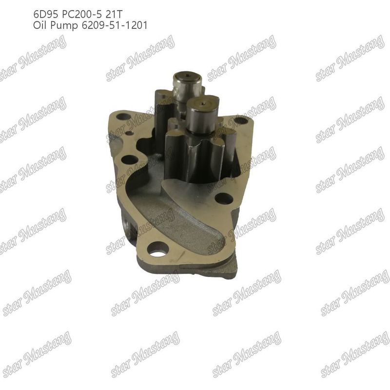 ปั๊มน้ํามัน 6D95 PC200-5 21T 6209-51-1201 สําหรับเครื่องยนต์ Kumatsu