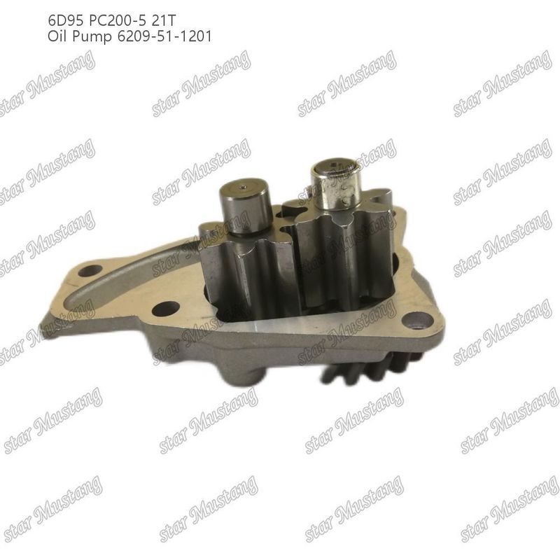ปั๊มน้ํามัน 6D95 PC200-5 21T 6209-51-1201 สําหรับเครื่องยนต์ Kumatsu
