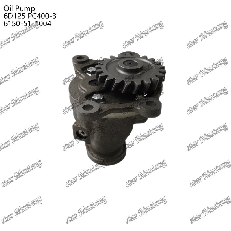 ปั๊มน้ํามัน 6D125 PC400-3 Flat 6150-51-1004 สําหรับเครื่องยนต์ Kumatsu