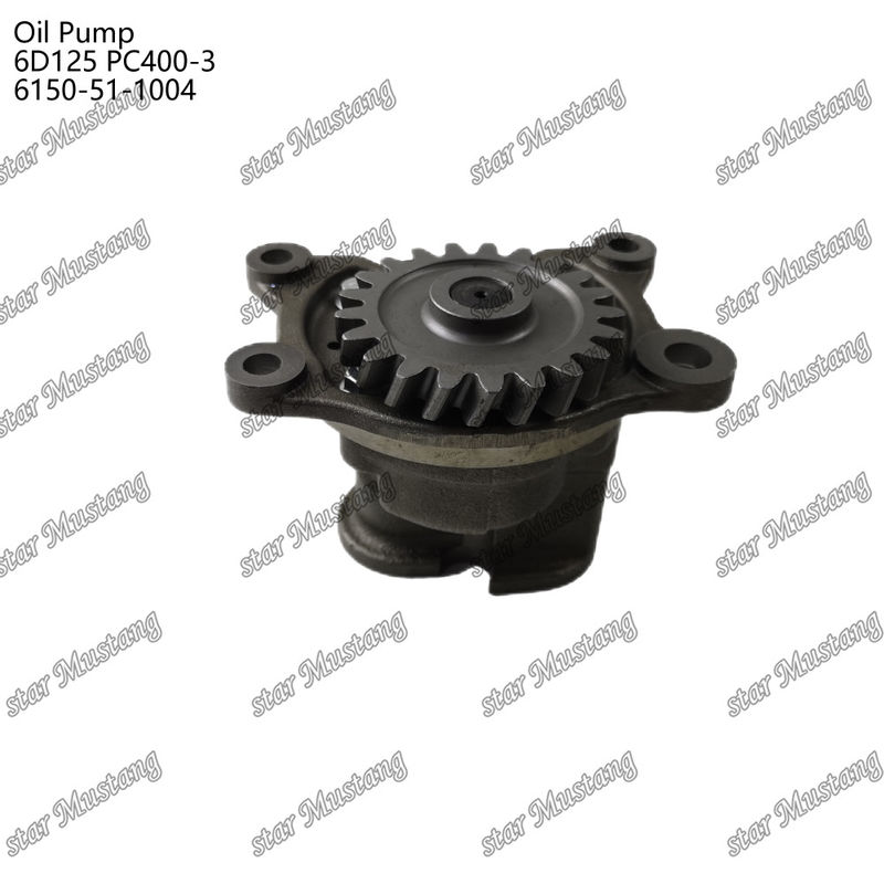 ปั๊มน้ํามัน 6D125 PC400-3 Flat 6150-51-1004 สําหรับเครื่องยนต์ Kumatsu