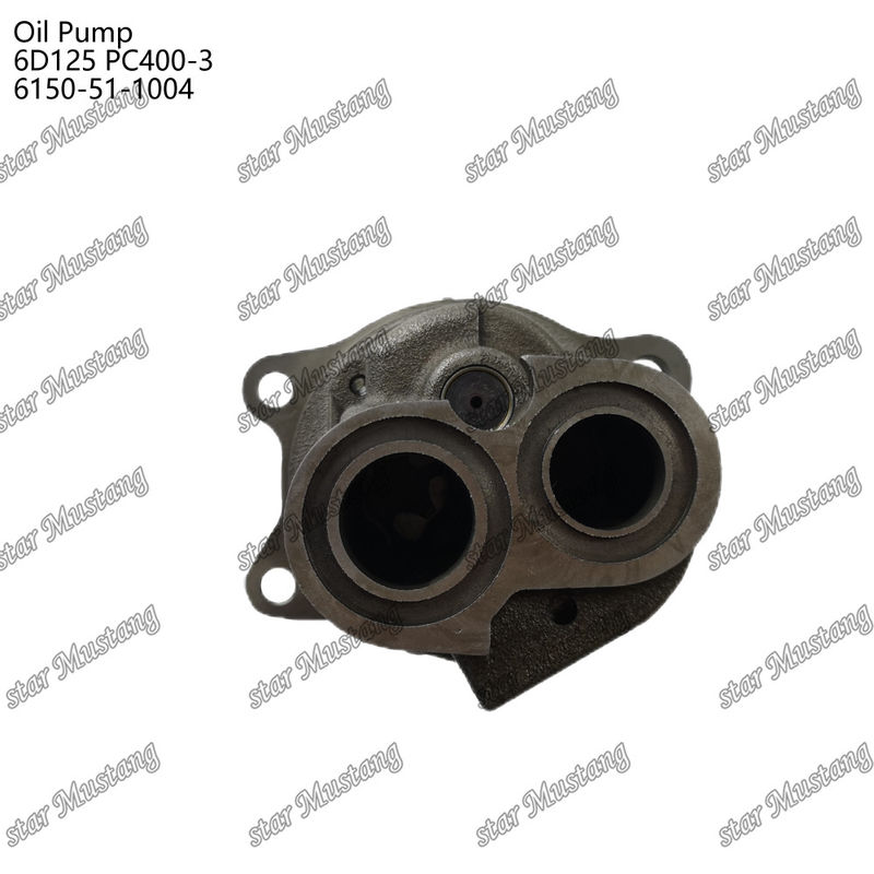 ปั๊มน้ํามัน 6D125 PC400-3 Flat 6150-51-1004 สําหรับเครื่องยนต์ Kumatsu