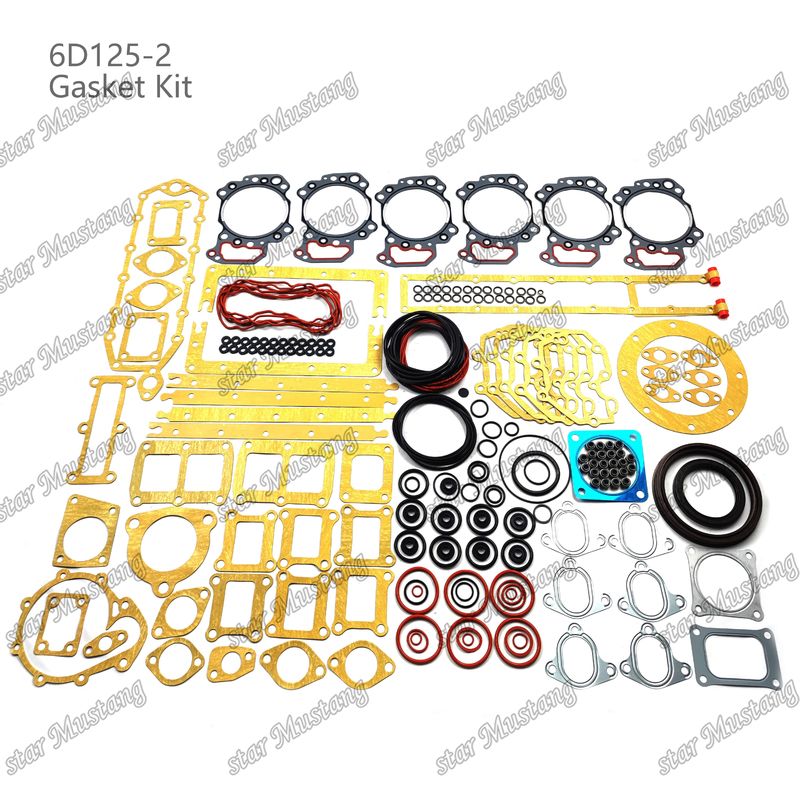 6D125-2 ชุดกระปุกเต็ม 6151-12-1810 6155-K2-9900 เหมาะสําหรับ Komatsu