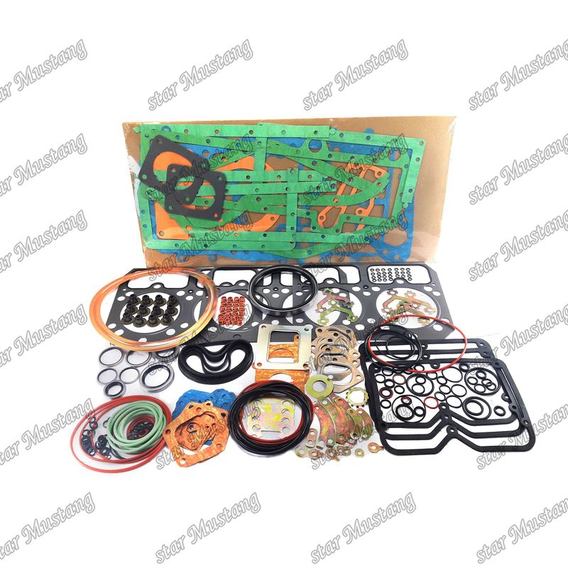 6D155 เซ็ตก๊าสเก็ตเต็ม โลหะ 6128-K1-9901 6128-K2-9901 เหมาะสําหรับ Komatsu