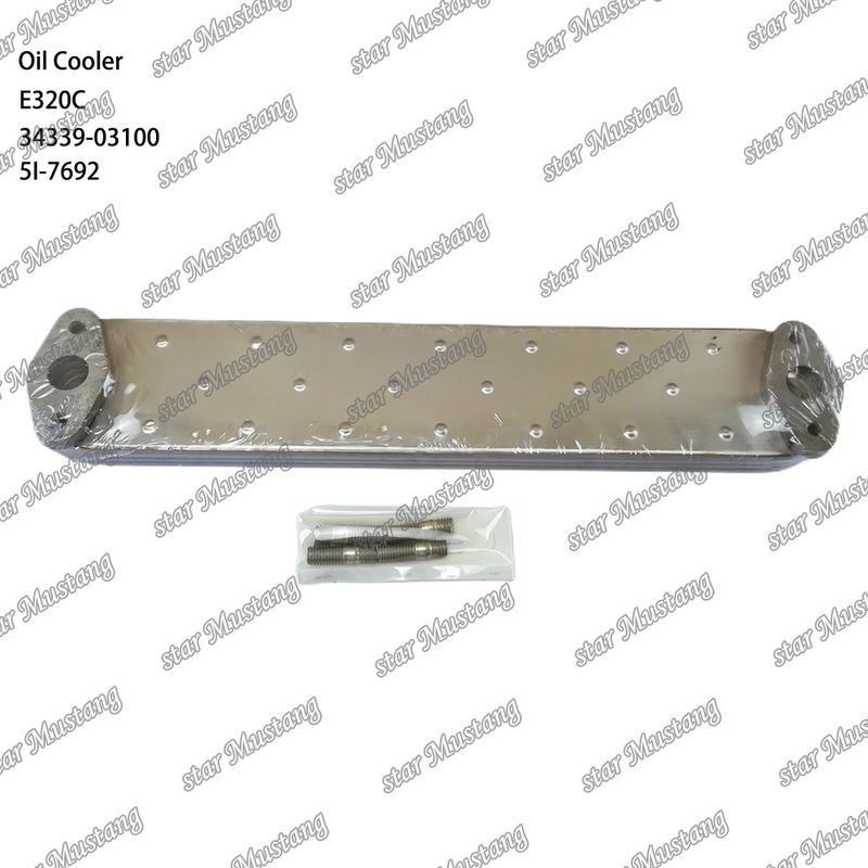 เครื่องเย็นน้ํามัน E320C 4P 34339-03100 5I-7692 สําหรับอะไหล่เครื่องยนต์ Caterpillar