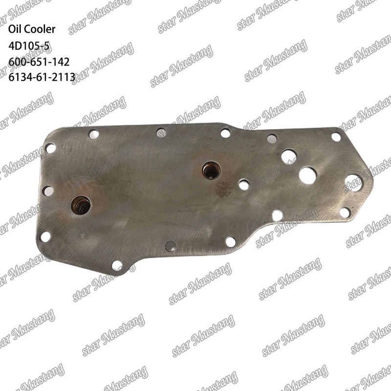 เครื่องเย็นน้ํามัน 4D105-5 600-651-142 6134-61-2113 สําหรับเครื่องยนต์ KUMATSU