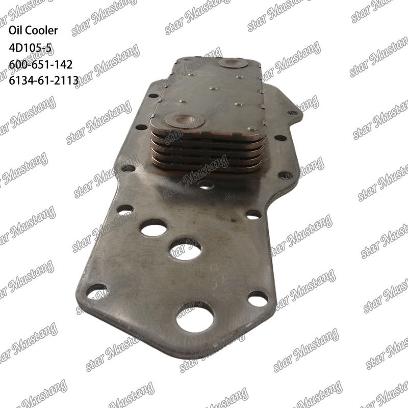 เครื่องเย็นน้ํามัน 4D105-5 600-651-142 6134-61-2113 สําหรับเครื่องยนต์ KUMATSU