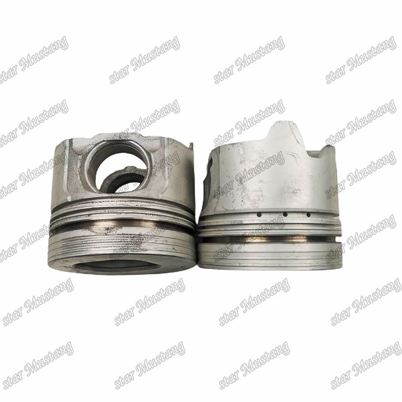 พิสตัน 10PD1 ด้านล่างเรียบ 1-12111-804-0 สําหรับอะไหล่เครื่องยนต์ Isuzu