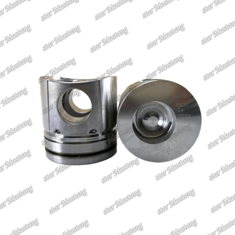 พิสตัน 4D102 6D102 51mm ห้องเผาไหม้ 6735-31-2110 6735-31-2111 6735-31-2140 สําหรับอะไหล่เครื่องยนต์ Kumatsu