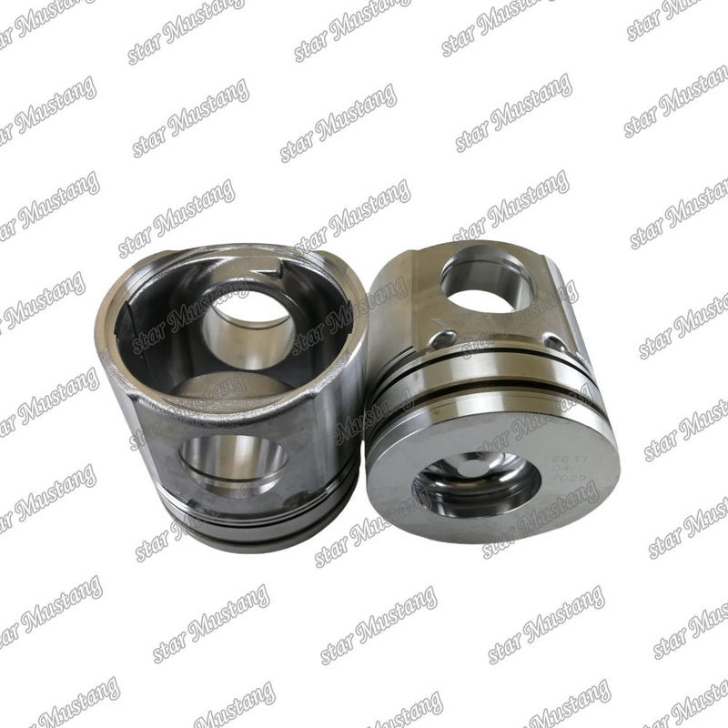 พิสตัน 4D102 6D102 51mm ห้องเผาไหม้ 6735-31-2110 6735-31-2111 6735-31-2140 สําหรับอะไหล่เครื่องยนต์ Kumatsu