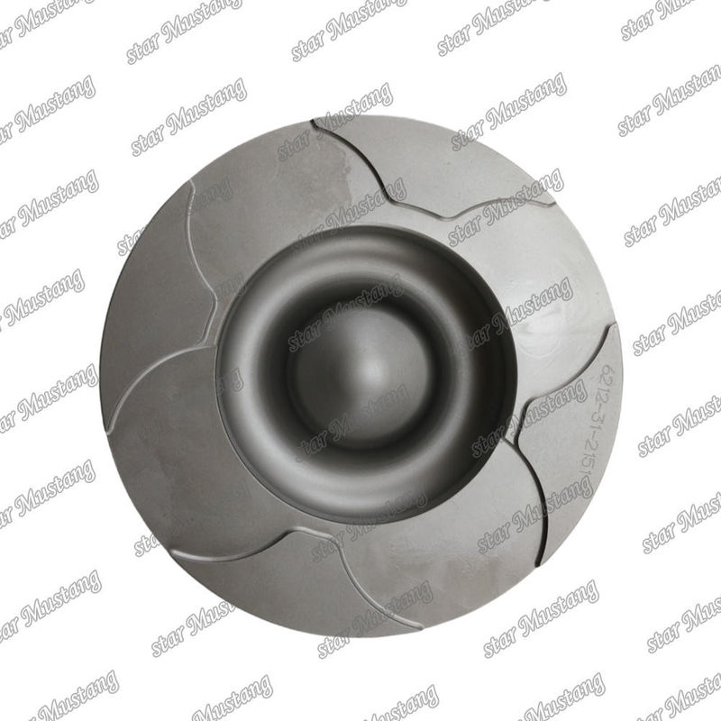 พิสตัน 6D140 S6D140-1 รุ่นที่ใช้ได้ Excavator PC650-3 Bulldozer D135-2 D155-3 สําหรับอะไหล่เครื่องยนต์ Kumatsu