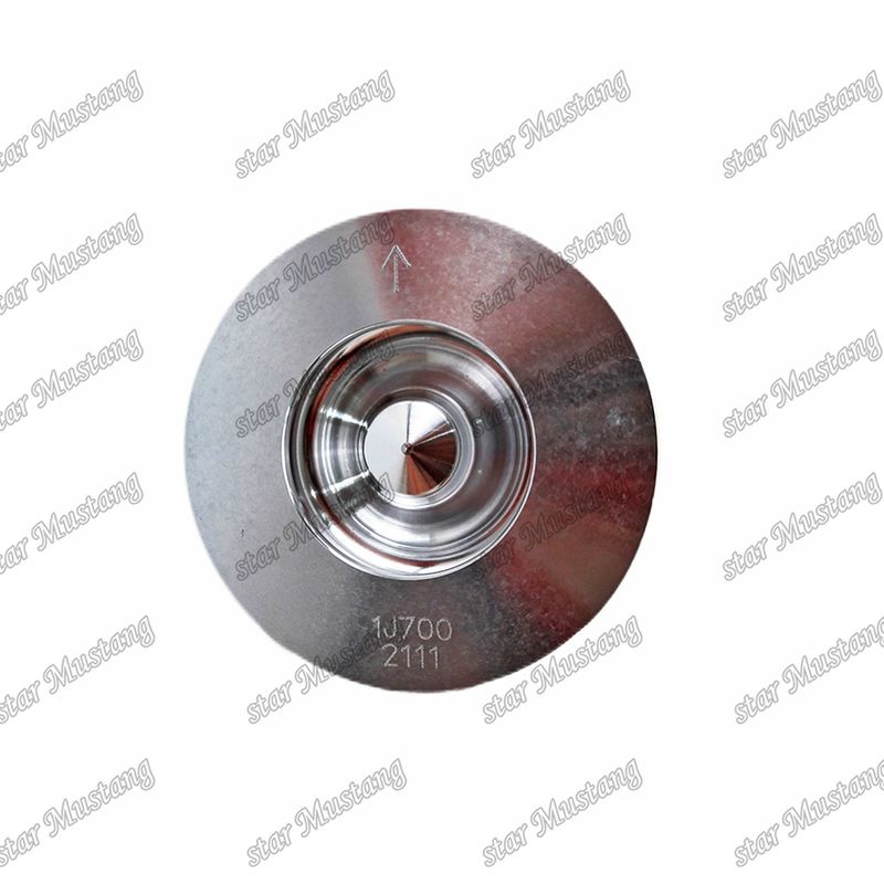 พิสตัน V2607 CR ห้องเผาไหม้ 45.5mm 1J700-21110 สําหรับอะไหล่เครื่องยนต์ Kubota