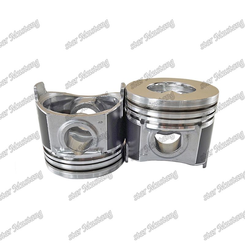 พิสตัน V2607 CR ห้องเผาไหม้ 45.5mm 1J700-21110 สําหรับอะไหล่เครื่องยนต์ Kubota