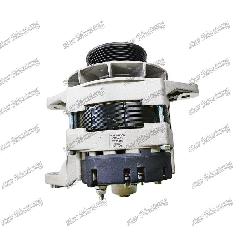 อัลтернаเตอร์ DB58 DH220-5 R220-5 24V 80A D2366 2502-9007 65.2502-9007B