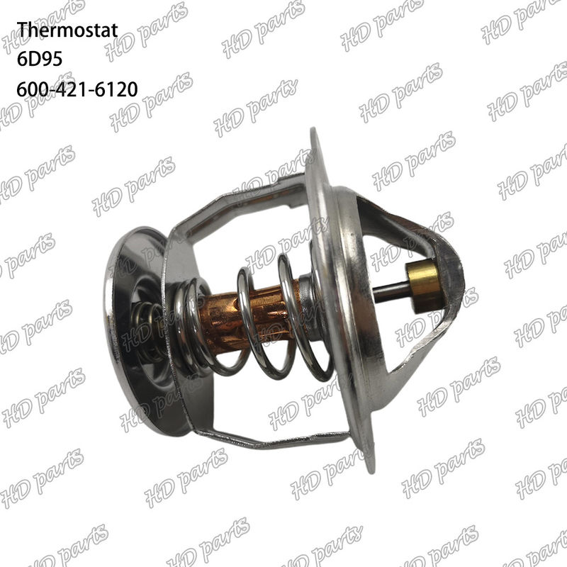 เทอร์โมสแตต 6D95 82°C 600-421-6120 600-421-6110 600-421-6360 ส่วนเครื่องยนต์