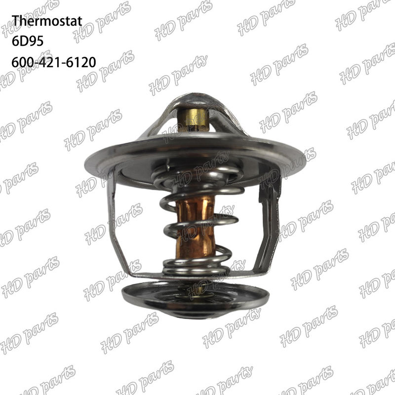 เทอร์โมสแตต 6D95 82°C 600-421-6120 600-421-6110 600-421-6360 ส่วนเครื่องยนต์