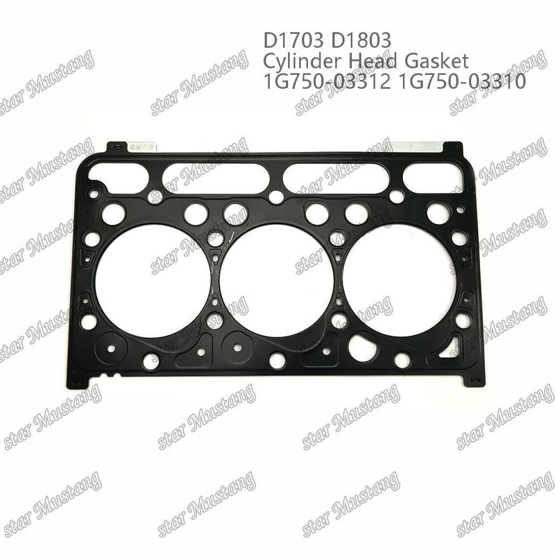 D1703 D1803 หัวกระบอก กล่องโลหะ 1.20 มม 1G750-03312 1G750-03310 เหมาะสําหรับเครื่องยนต์ Kubota