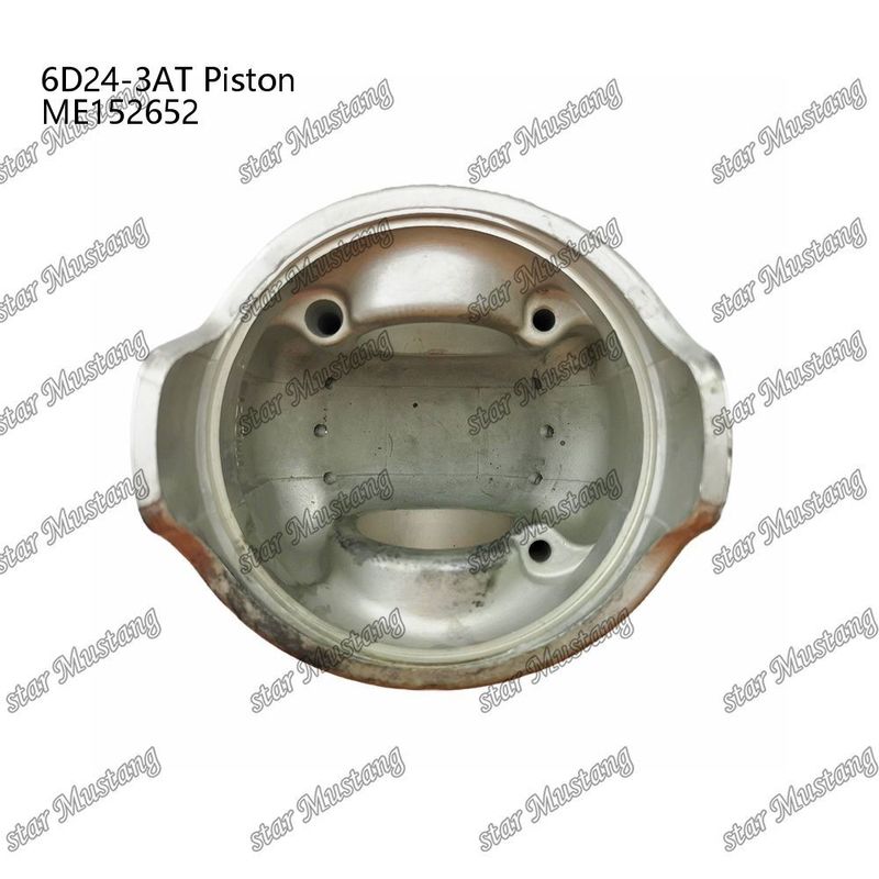 พิสตัน 6D24-3AT ห้องเผาไหม้ครึ่งแอนอด 66mm ME152652 สําหรับอะไหล่เครื่องยนต์ Mitsubishi