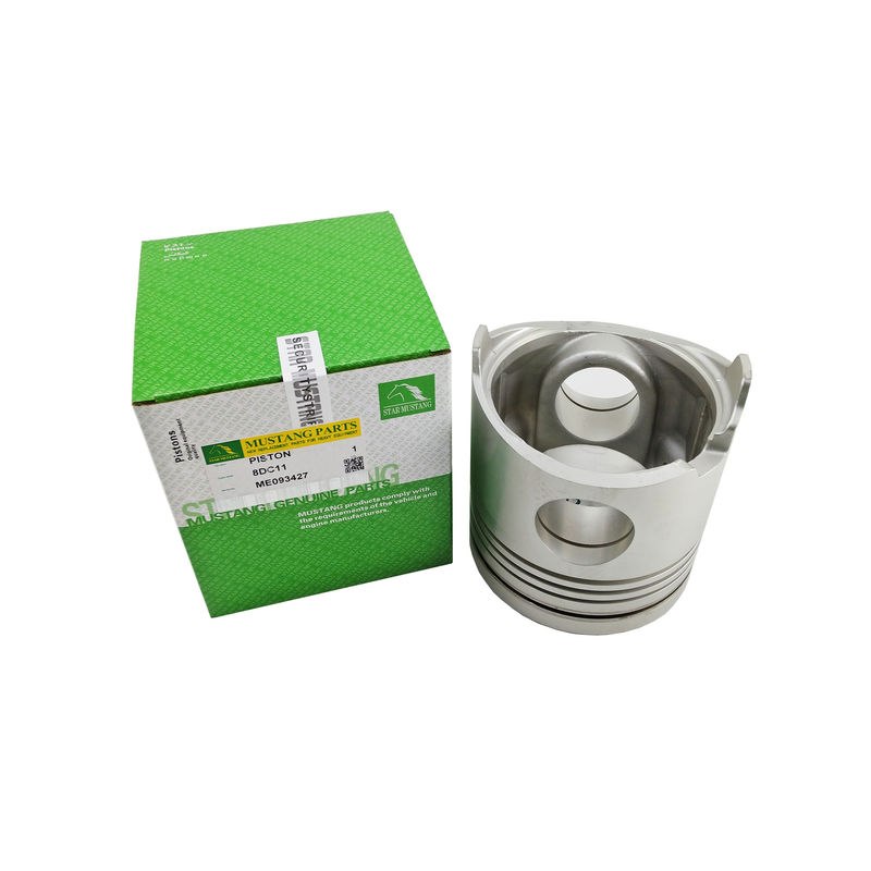 พิสตัน 8DC11 ME093427 ห้องเผาไหม้ 64 มิลลิเมตร แหวนน้ํามัน 4 มิลลิเมตร สําหรับอะไหล่เครื่องยนต์ Mitsubishi