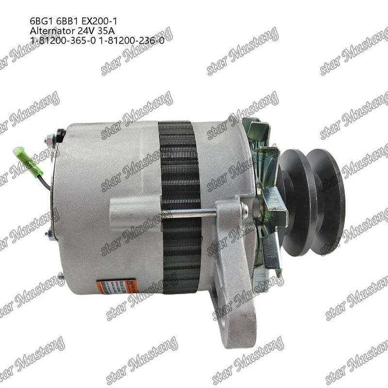อัลтернаเตอร์ 6BG1 6BB1 EX200-1 24V 35A 1-81200-365-0 1-81200-236-0