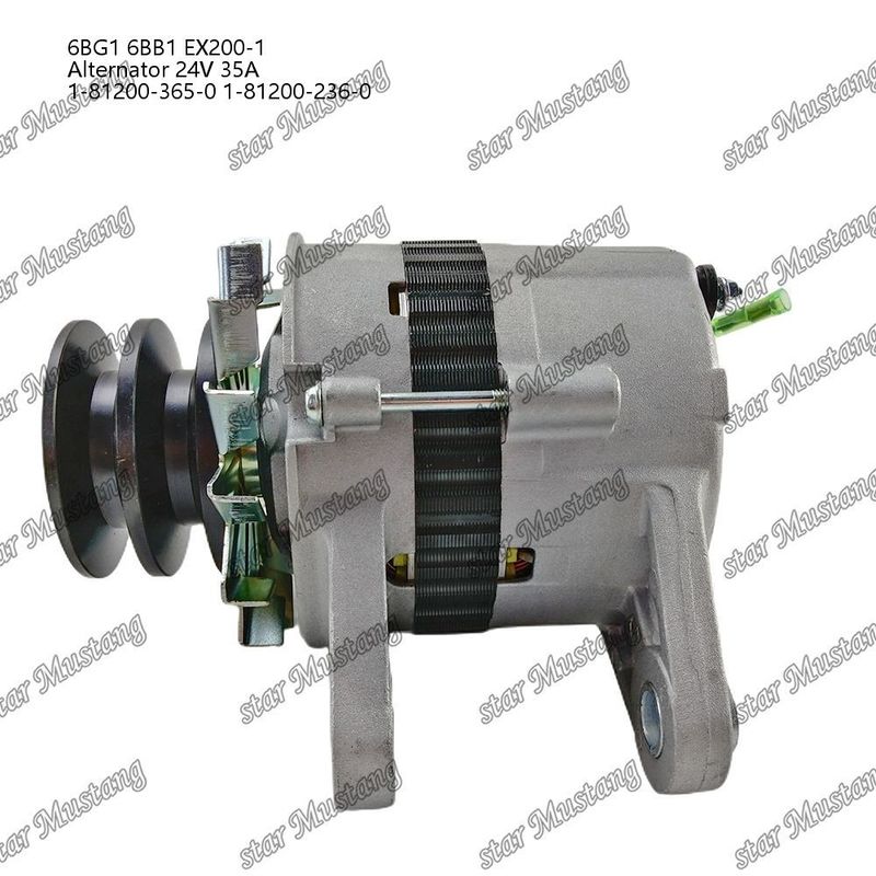 อัลтернаเตอร์ 6BG1 6BB1 EX200-1 24V 35A 1-81200-365-0 1-81200-236-0