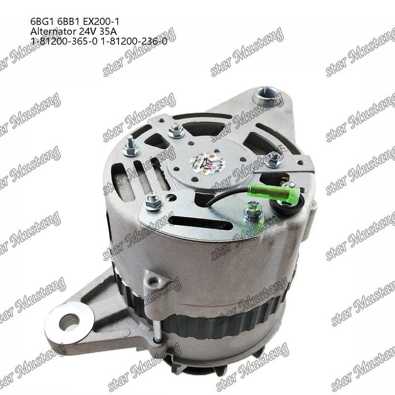 อัลтернаเตอร์ 6BG1 6BB1 EX200-1 24V 35A 1-81200-365-0 1-81200-236-0