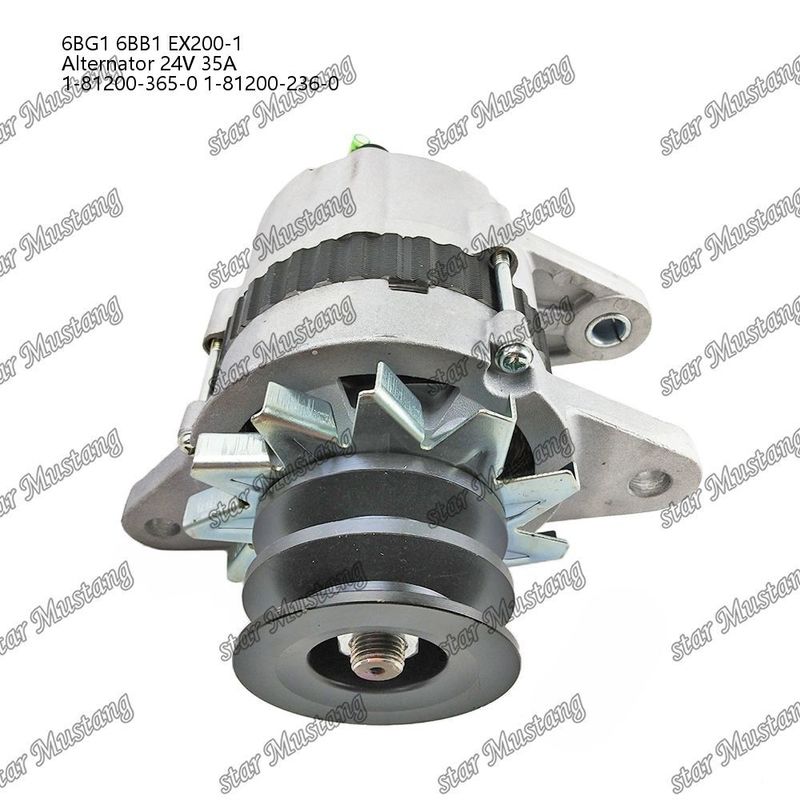 อัลтернаเตอร์ 6BG1 6BB1 EX200-1 24V 35A 1-81200-365-0 1-81200-236-0