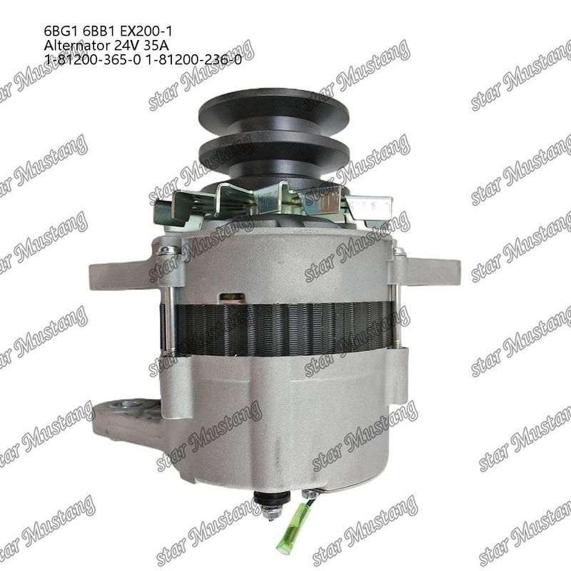 อัลтернаเตอร์ 6BG1 6BB1 EX200-1 24V 35A 1-81200-365-0 1-81200-236-0