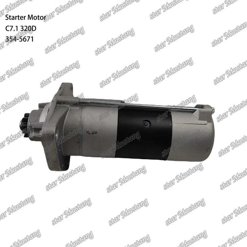 มอเตอร์สตาร์เตอร์ C7.1 320D 24V 10T 7.5KW 354-5671 สําหรับเครื่องยนต์ Caterpillar