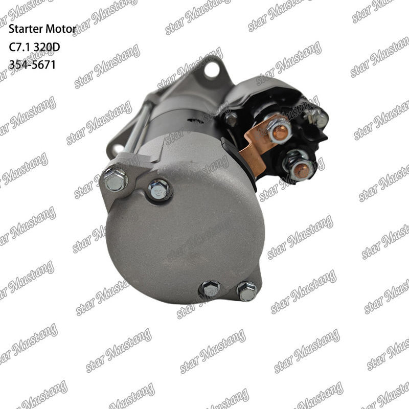 มอเตอร์สตาร์เตอร์ C7.1 320D 24V 10T 7.5KW 354-5671 สําหรับเครื่องยนต์ Caterpillar