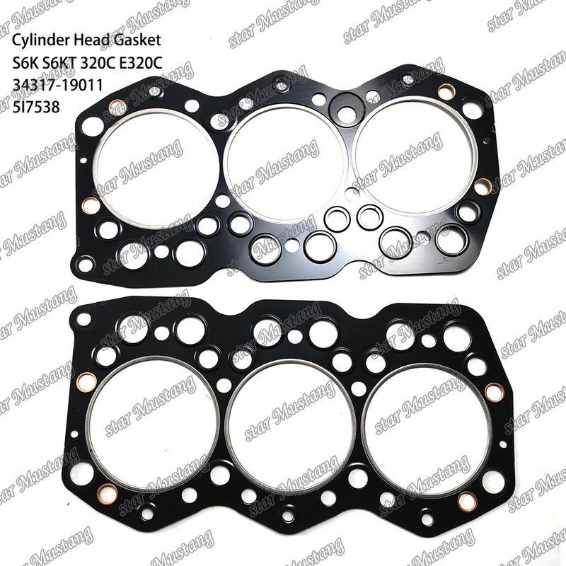 ซับหัวกระบอก S6K S6KT 320C E320C 34317-19011 5I7538 สําหรับอะไหล่เครื่องจักร Caterpillar