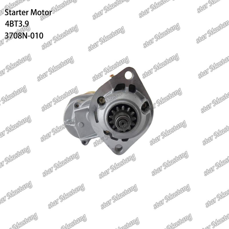 4BT3.9 มอเตอร์สตาร์เตอร์ 2.8W 13T 3708N-010 สําหรับเครื่องยนต์ CUMMINS