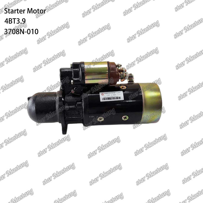 4BT3.9 มอเตอร์สตาร์เตอร์ 3708N-010 24V 4.5KW 10T สําหรับอะไหล่เครื่องยนต์ CUMMINS