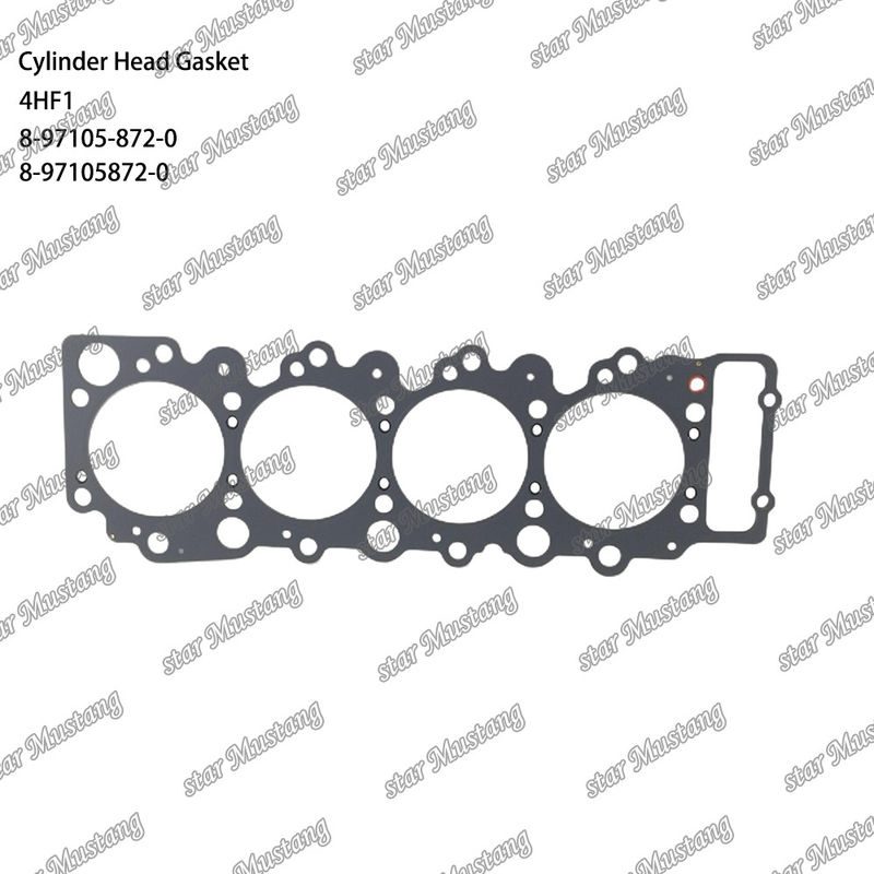 ก๊าซเกตหัวกระบอก 4HF1 8-97105-872-0 8-97105872-0 สําหรับอะไหล่เครื่องยนต์ ISUZU