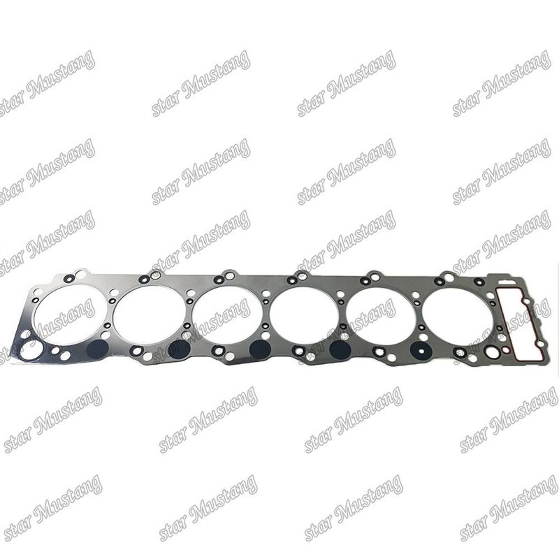 กล่องหัวกระบอก 6HH1 โลหะ 6207-21-2110 สําหรับอะไหล่เครื่องยนต์ ISUZU
