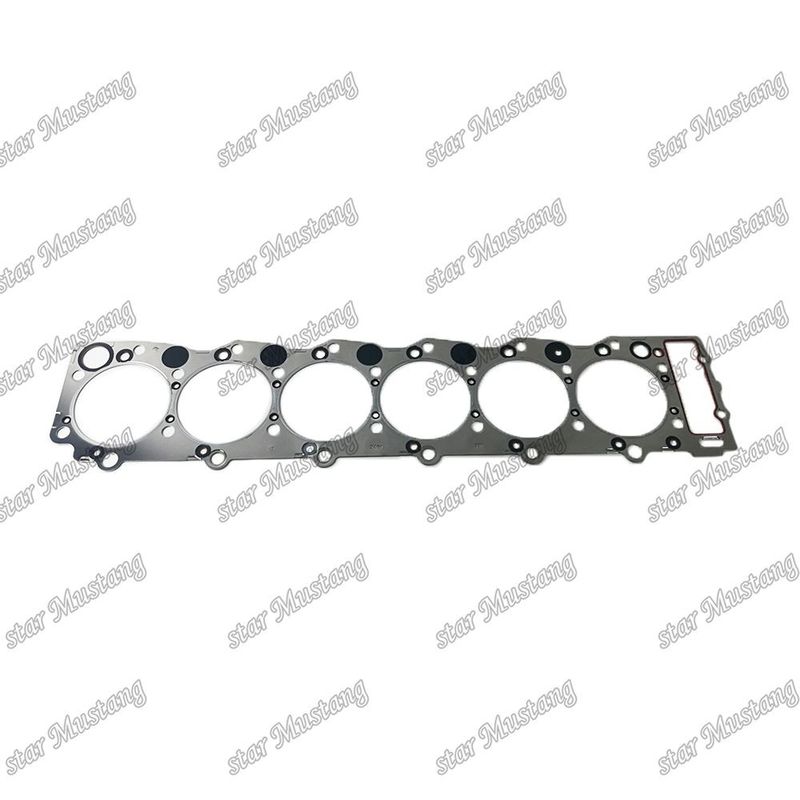 กล่องหัวกระบอก 6HH1 โลหะ 6207-21-2110 สําหรับอะไหล่เครื่องยนต์ ISUZU