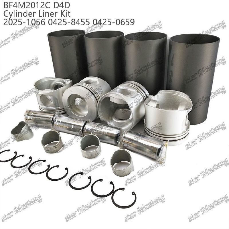 ชุดเครื่องยนต์พิสตันสําหรับรถยนต์หนัก BF4M2012C D4D 2025-1056 0425-8455 0425-0659