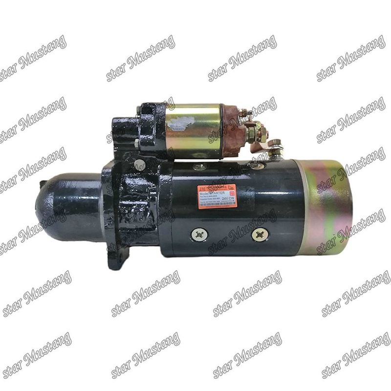 3708N 24V 10T 5.0KW 6BT5.9 4BT มอเตอร์สตาร์เตอร์ มอเตอร์ 4934655 4935789 5336432 128000-256 สําหรับ CUMMINS อุปกรณ์สํารองเครื่องยนต์
