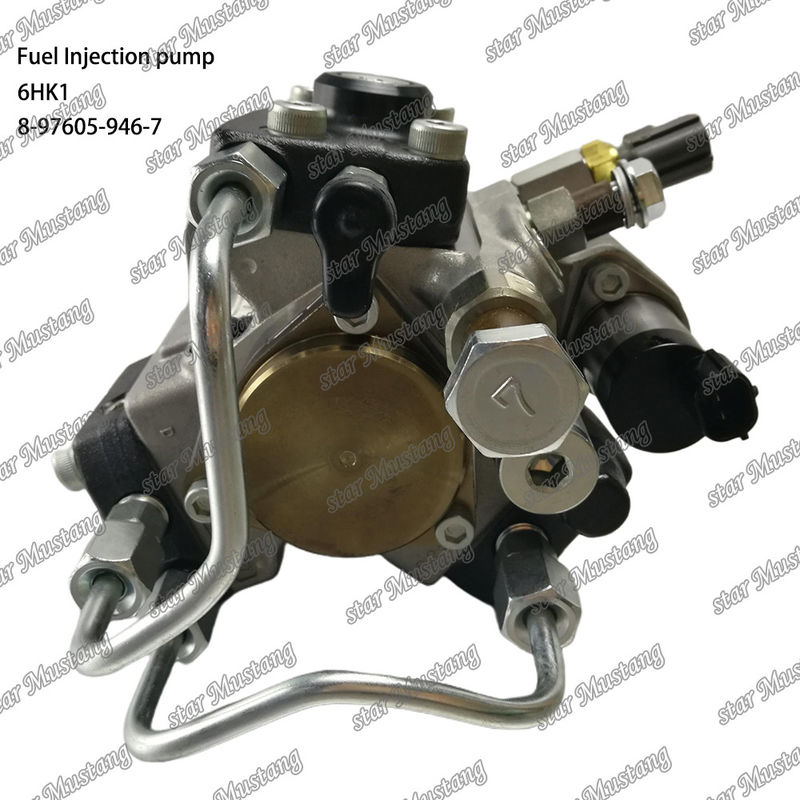 การประกอบปั๊มฉีดเชื้อเพลิง 6HK1 8-97605-946-7 สําหรับการออกแบบพิสตันเครื่องยนต์ที่ทันสมัย