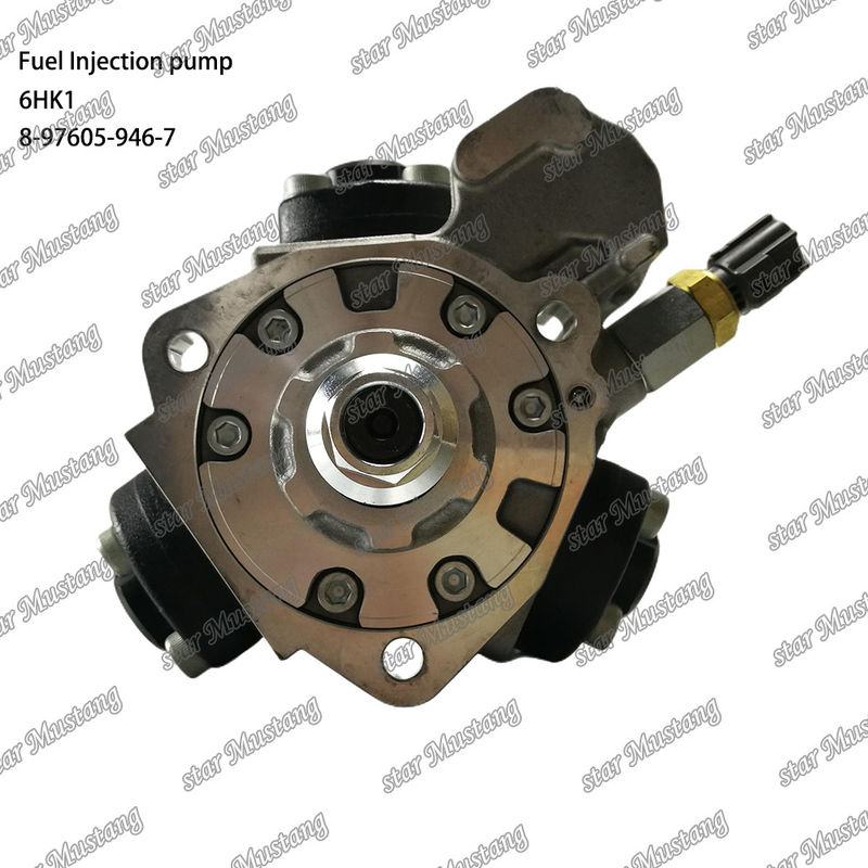 การประกอบปั๊มฉีดเชื้อเพลิง 6HK1 8-97605-946-7 สําหรับการออกแบบพิสตันเครื่องยนต์ที่ทันสมัย