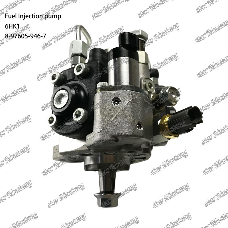การประกอบปั๊มฉีดเชื้อเพลิง 6HK1 8-97605-946-7 สําหรับการออกแบบพิสตันเครื่องยนต์ที่ทันสมัย