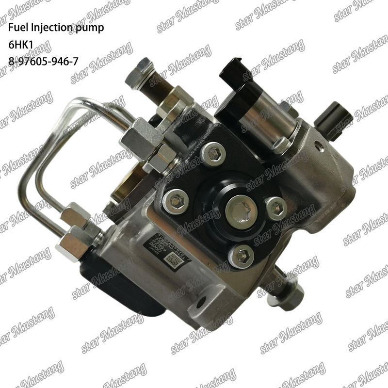 การประกอบปั๊มฉีดเชื้อเพลิง 6HK1 8-97605-946-7 สําหรับการออกแบบพิสตันเครื่องยนต์ที่ทันสมัย