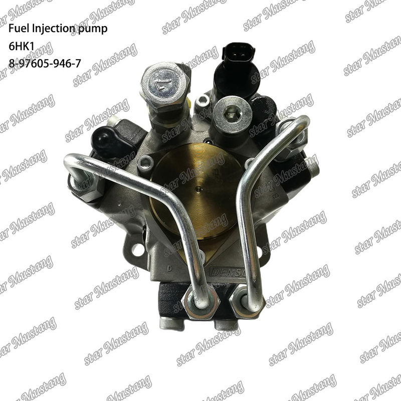 การประกอบปั๊มฉีดเชื้อเพลิง 6HK1 8-97605-946-7 สําหรับการออกแบบพิสตันเครื่องยนต์ที่ทันสมัย