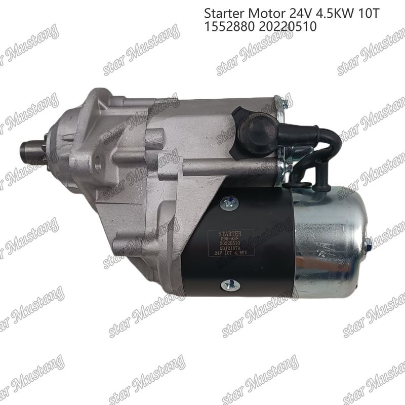 1552880 มอเตอร์สตาร์เตอร์มอเตอร์ 24V 4.5KW 10T 20220510 สําหรับเครื่องยนต์ CUMMINS