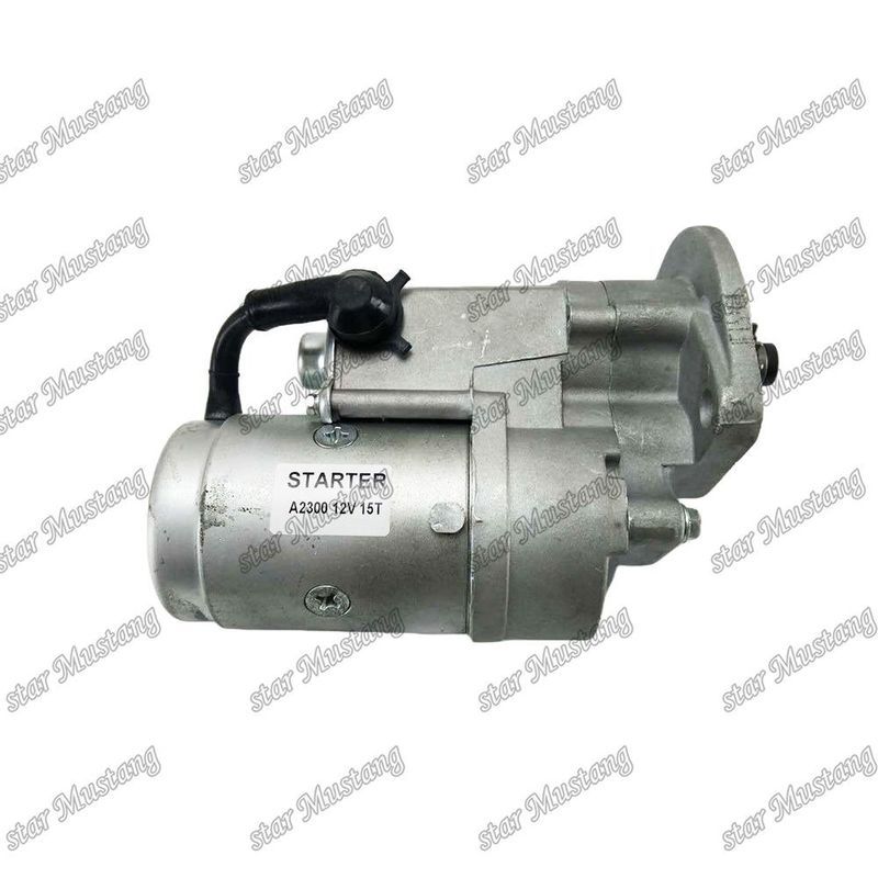 A2300 เครื่องยนต์ เครื่องยนต์เริ่มต้น 12V 15T 4900574 สําหรับ CUMMINS เครื่องยนต์อะไหล่