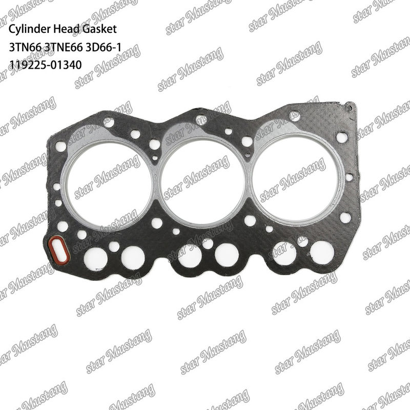 3TN66 3TNE66 3D66-1 ซิลินเดอร์เฮดกาสเคทอะสเบสโตส 119225-01340 สําหรับเครื่องยนต์ Yanmar